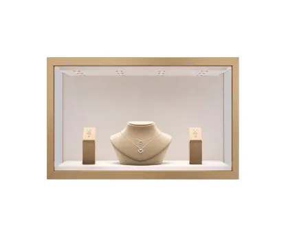 Custom Luxury Jewelry Wall Display Cabinet