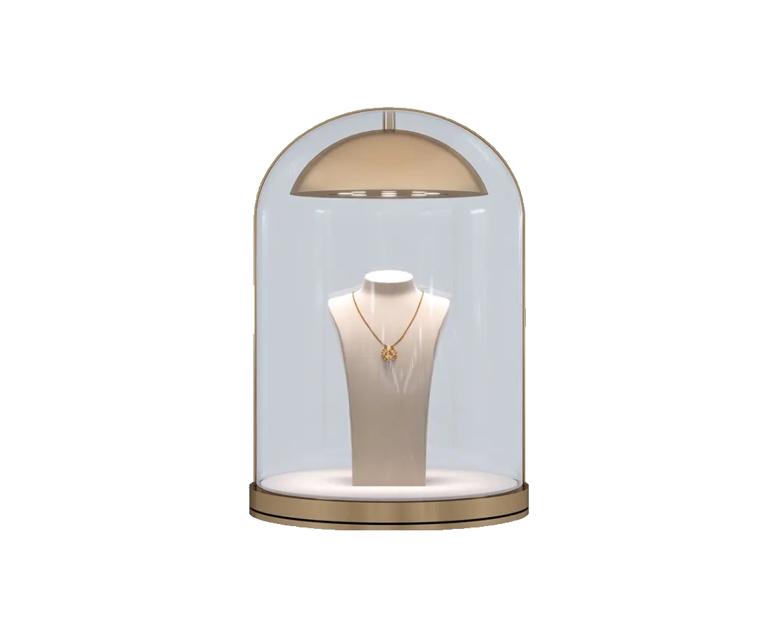 Custom Luxury Jewelry Wall Display Cabinet