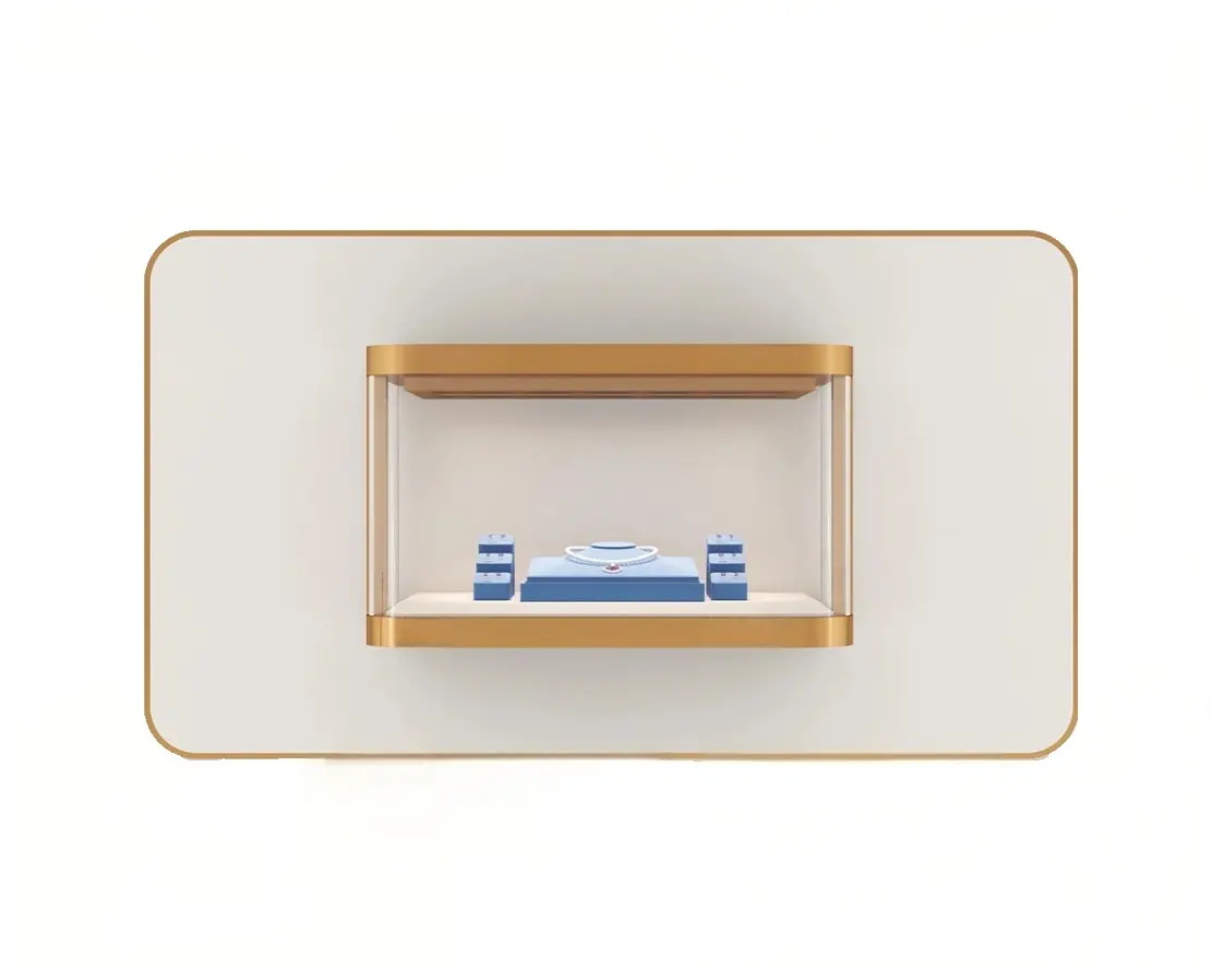 Custom Luxury Jewelry Wall Display Cabinet