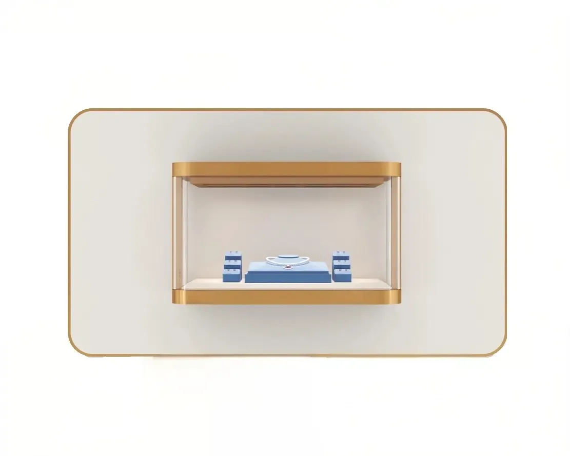 Custom Luxury Jewelry Wall Display Cabinet