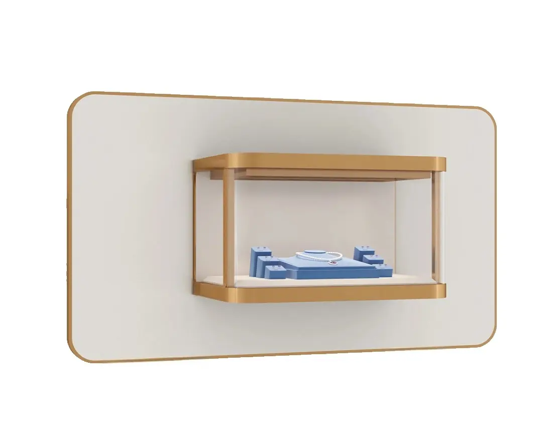 Custom Luxury Jewelry Wall Display Cabinet
