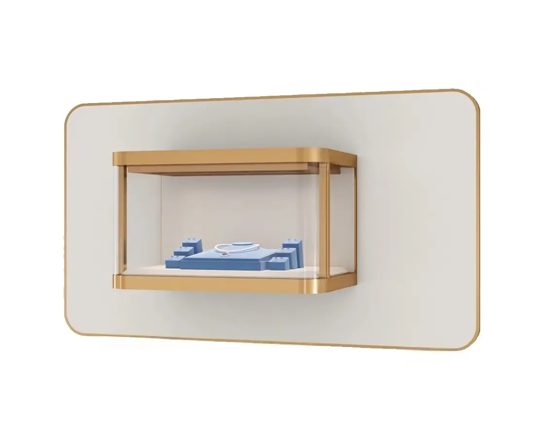 Custom Luxury Jewelry Wall Display Cabinet