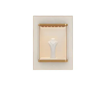 Custom Luxury Jewelry Wall Display Cabinet