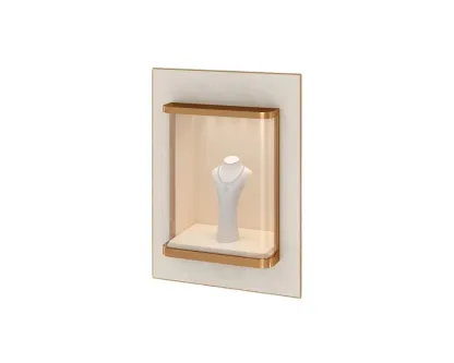 Custom Luxury Jewelry Wall Display Cabinet