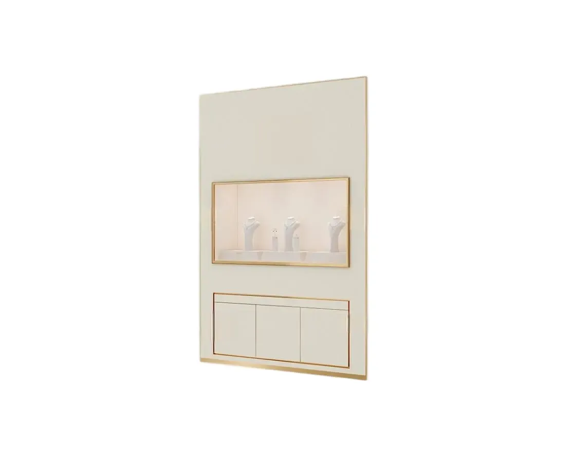 Custom Luxury Jewelry Wall Display Cabinet