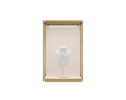 Custom Luxury Jewelry Wall Display Cabinet