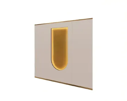 Custom Luxury Jewelry Wall Display Cabinet