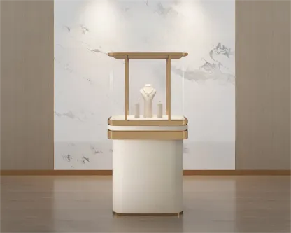 Custom Luxury Jewelry Tall Display Cabinet