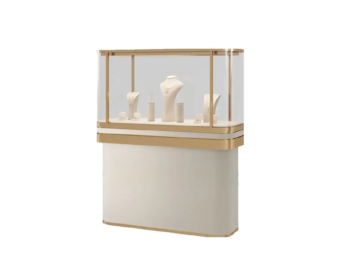 Custom Luxury Jewelry Tall Display Cabinet