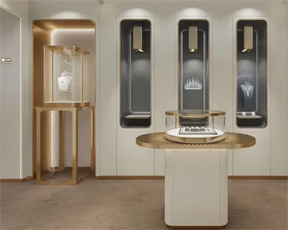 Custom Luxury Jewelry Wall Display Cabinet