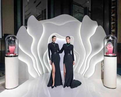 Custom Luxury Jewelry Tall Display Cabinet