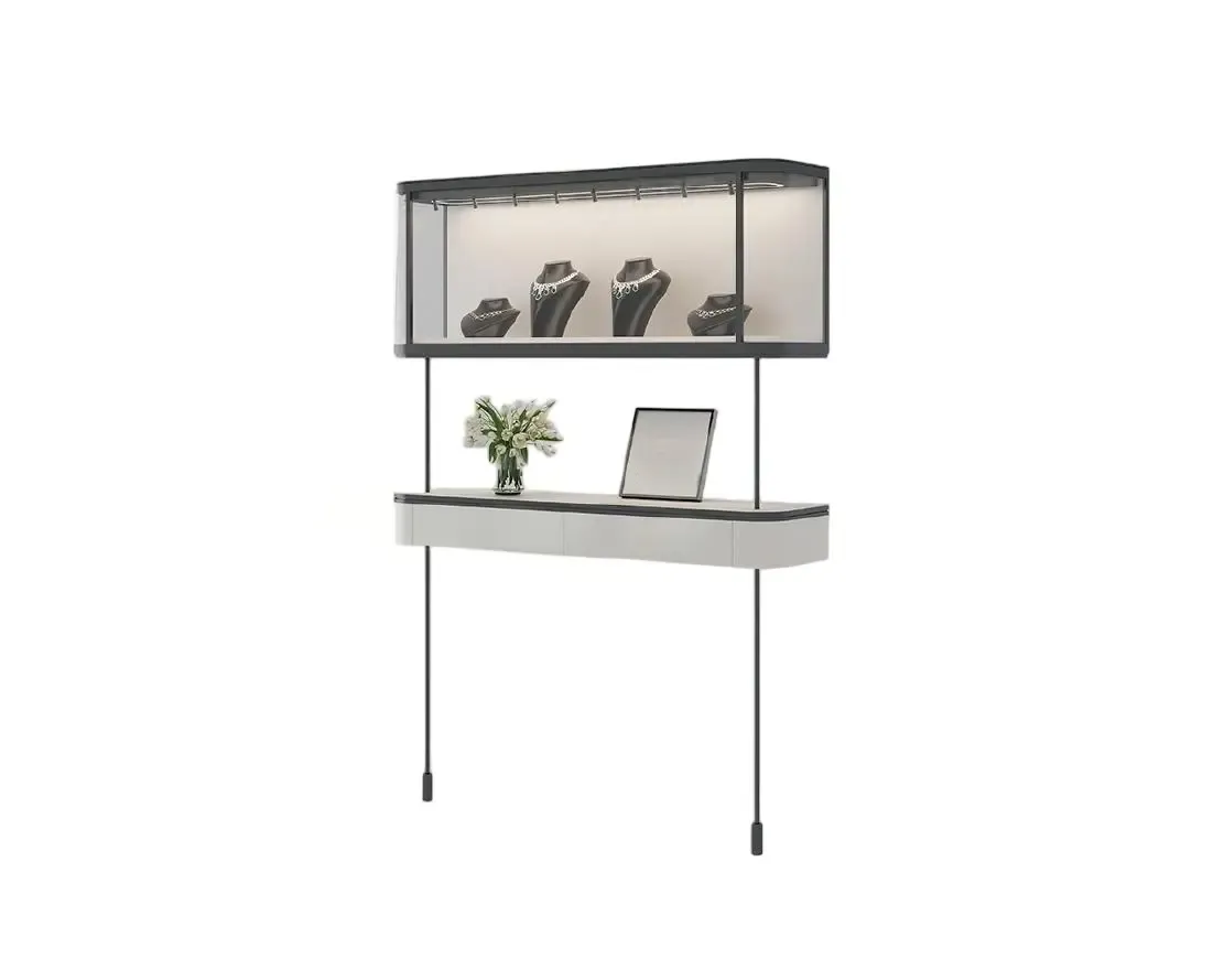 Custom Luxury Jewelry Wall Display Cabinet