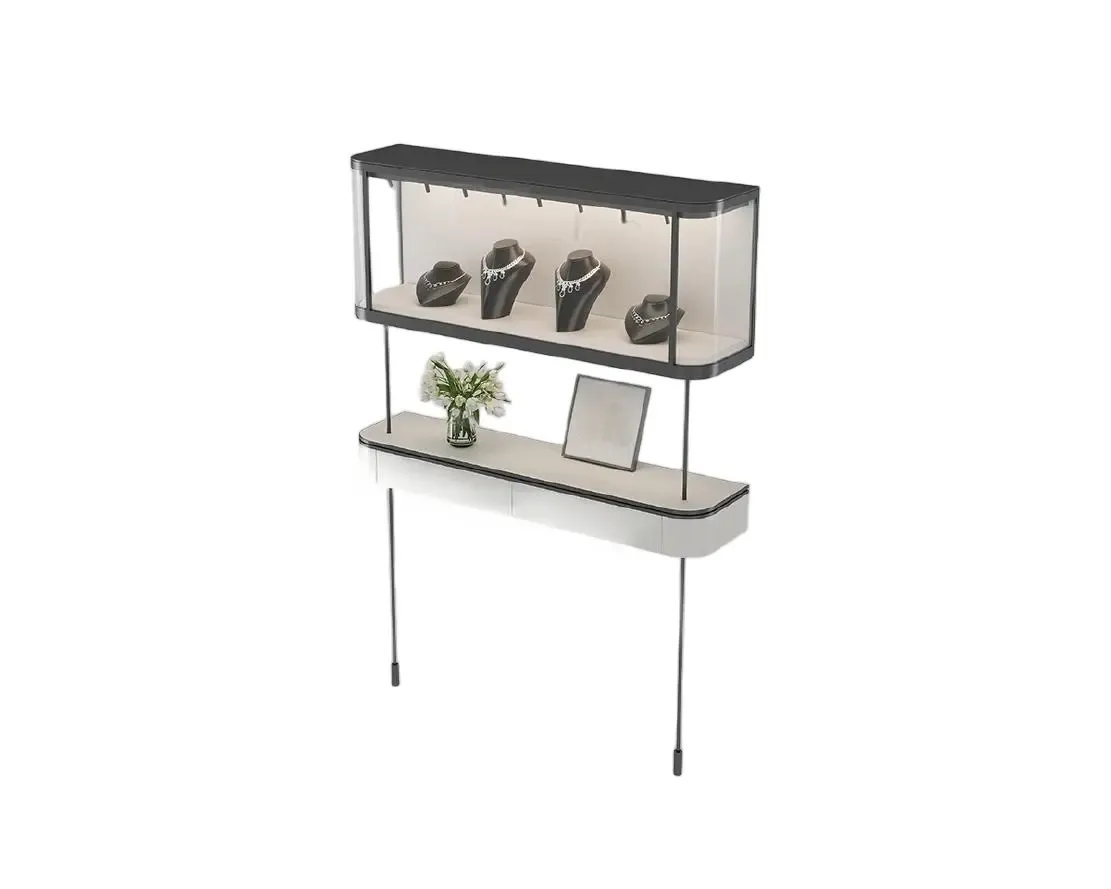 Custom Luxury Jewelry Wall Display Cabinet