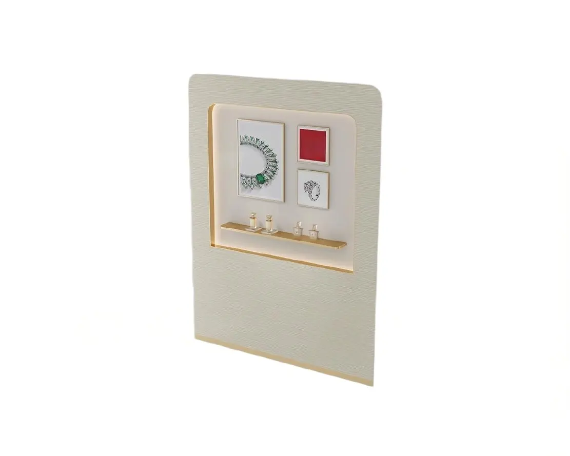 Custom Luxury Jewelry Wall Display Cabinet