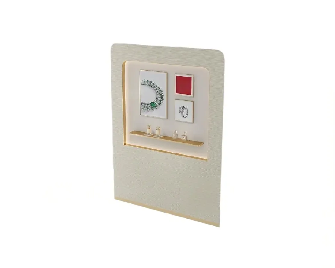 Custom Luxury Jewelry Wall Display Cabinet