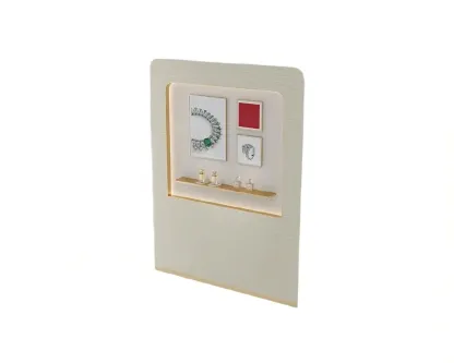 Custom Luxury Jewelry Wall Display Cabinet