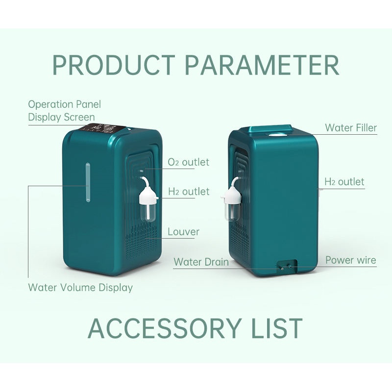 Portable OxyHydrogen Inhalation Machine