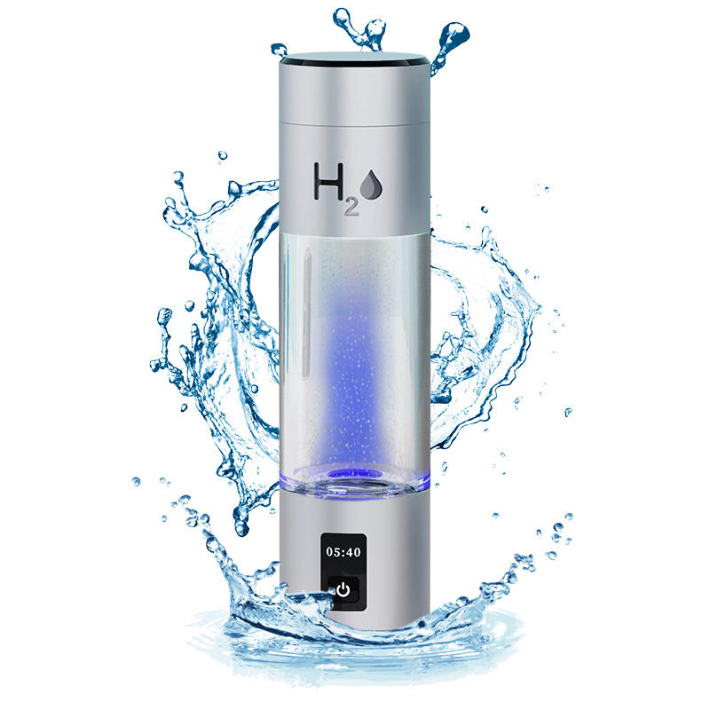 Portable Rich Alkaline Hydrogen Water and PC Ionizer Bottle Hydrogen Water Maker Generator ABS-FQ-07B