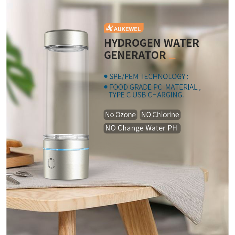 Hydrogen Water Bottle Generator