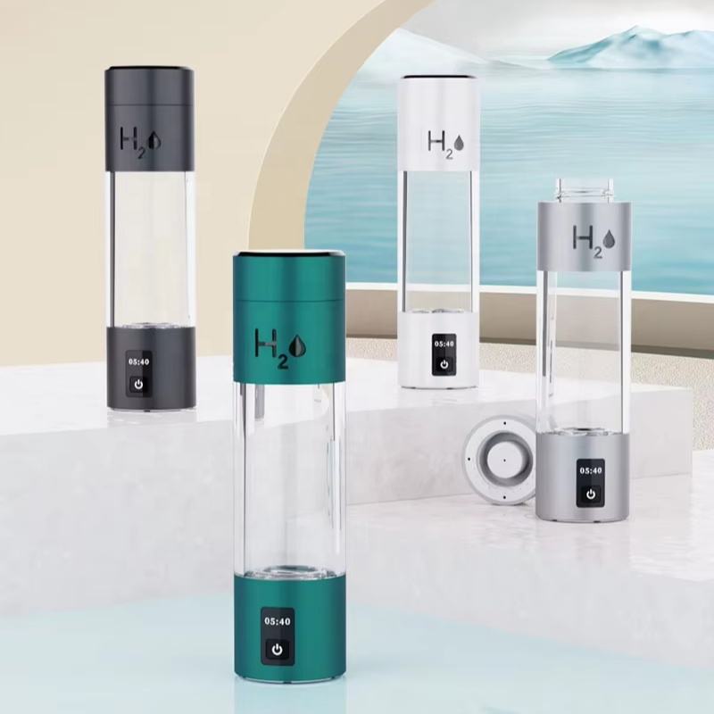 Portable Rich Alkaline Hydrogen Water and PC Ionizer Bottle Hydrogen Water Maker Generator ABS-FQ-07B