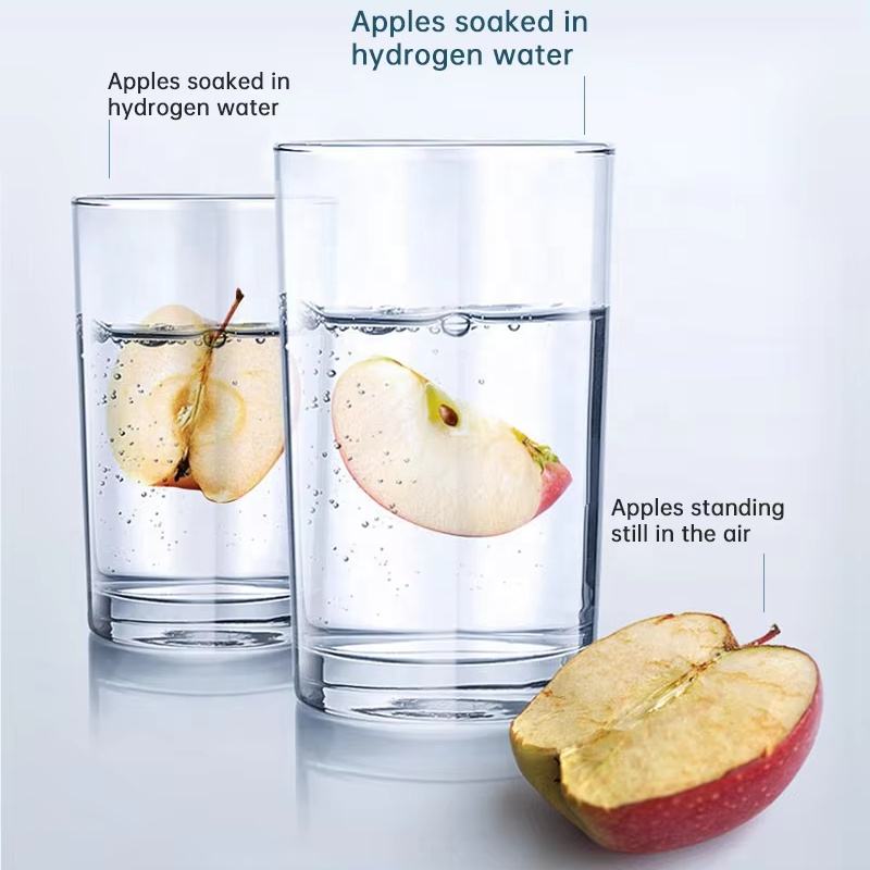 Portable Rich Alkaline Hydrogen Water and PC Ionizer Bottle Hydrogen Water Maker Generator ABS-FQ-07B