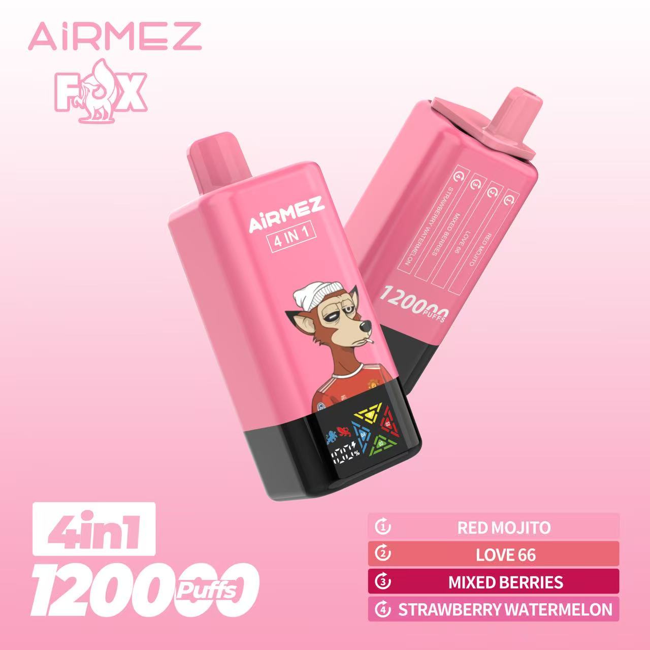 Airmez FOX 120k Puffs 4 IN 1