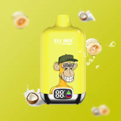 ELF BOX Digital 12000 Puffs Disposable Vape | Mesh Coil | LED Display | 0% 2% 3% 5% Nicotine Wholesale - CloudovaVape