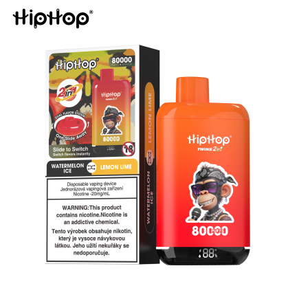 HipHop TWINS 2 in 1 80000 Puff