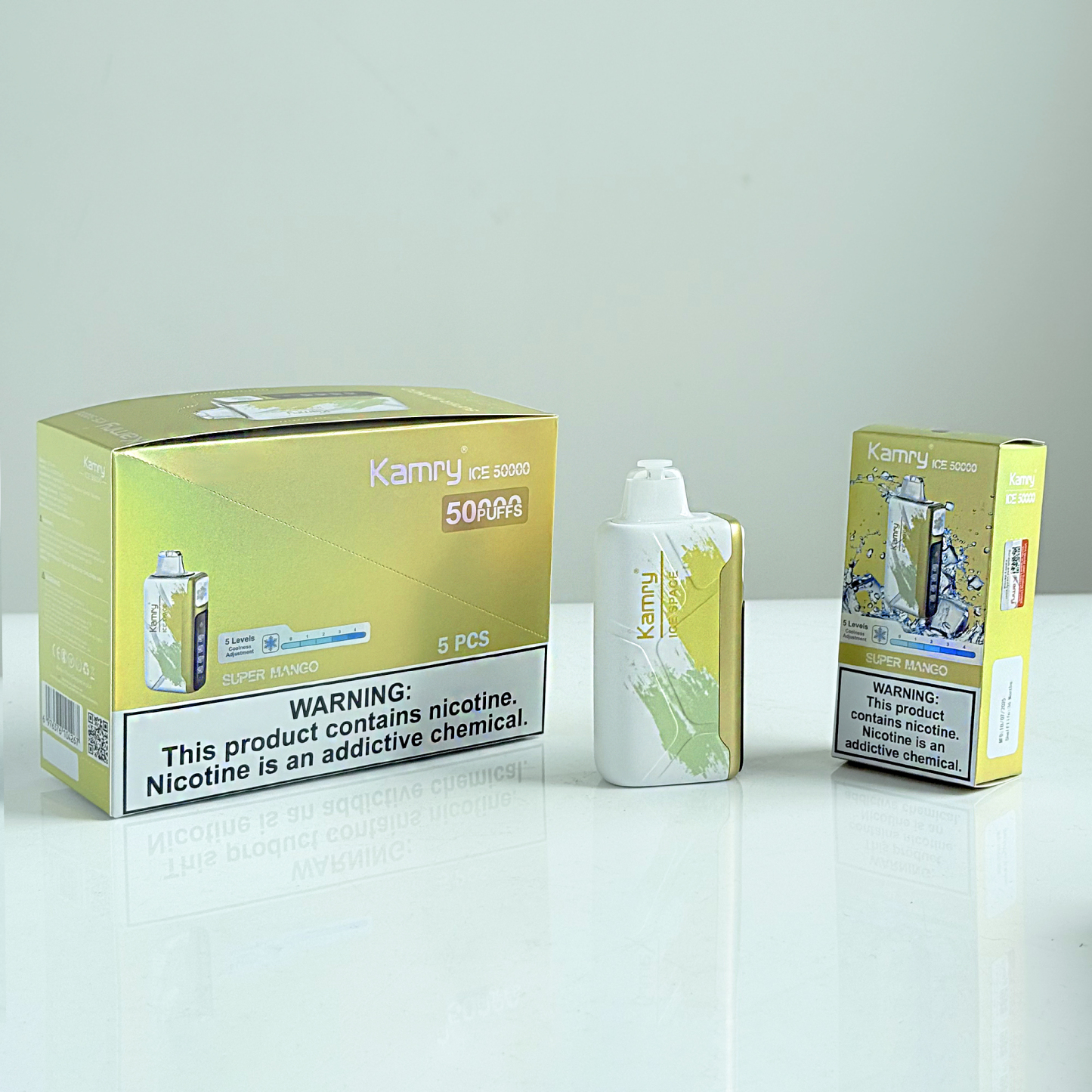 Kmary Ice  50000 puffs disposable atomizer, adjustable cooling