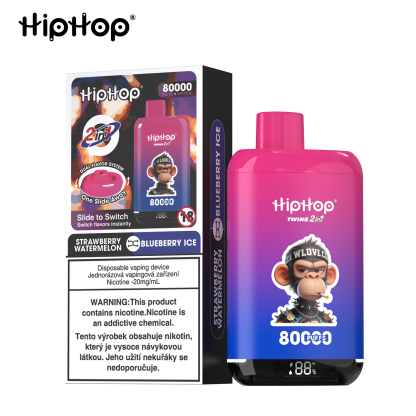 HipHop TWINS 2 in 1 80000 Puff