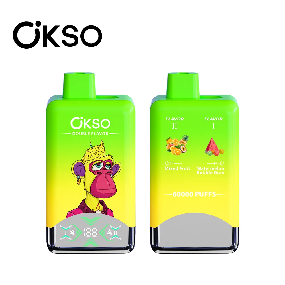 OKSO Dual Flavor 60000 Puffs Disposable Vapes