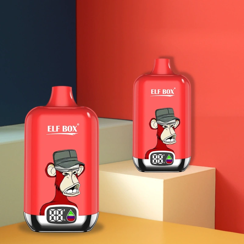 ELF BOX Digital 12000 Puffs Disposable Vape | Mesh Coil | LED Display | 0% 2% 3% 5% Nicotine Wholesale - CloudovaVape