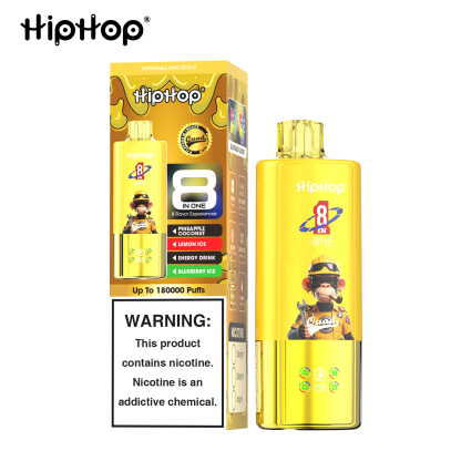 HipHop 8 in 1 180000 Puff