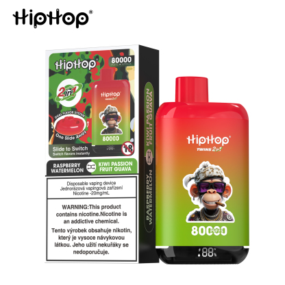 HipHop TWINS 2 in 1 80000 Puff