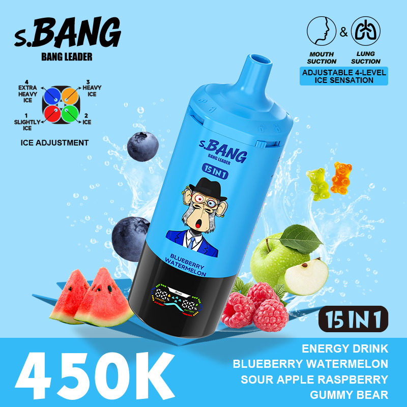Bang Leader 450K Puffs 15 in 1