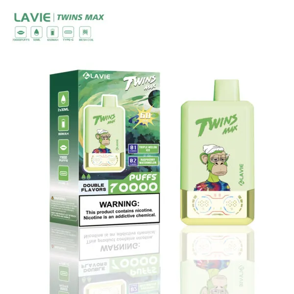 Lavie Twins Max 70000 Puffs Disposable Vape