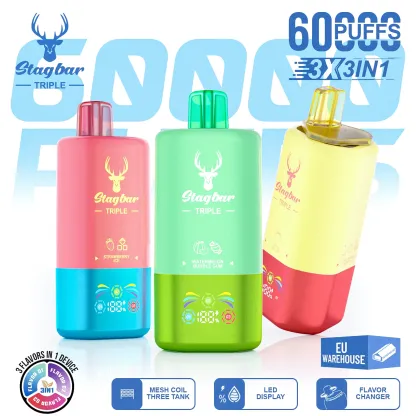 Star Bar Triple 60000 Puffs 3 IN 1 Disposable Vape