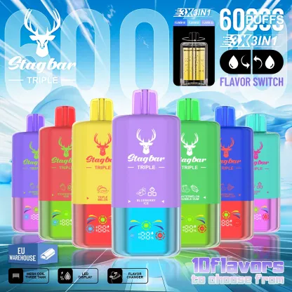 Star Bar Triple 60000 Puffs 3 IN 1 Disposable Vape
