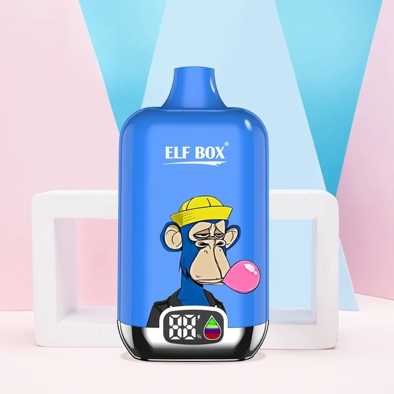 ELF BOX Digital 12000 Puffs Disposable Vape | Mesh Coil | LED Display | 0% 2% 3% 5% Nicotine Wholesale - CloudovaVape