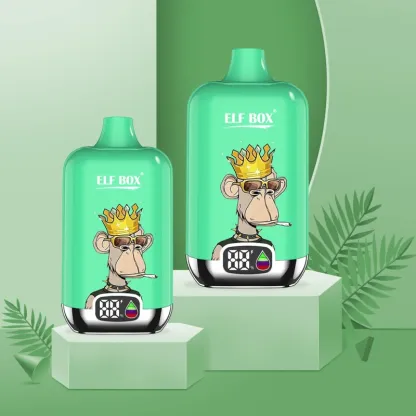 ELF BOX Digital 12000 Puffs Disposable Vape | Mesh Coil | LED Display | 0% 2% 3% 5% Nicotine Wholesale - CloudovaVape