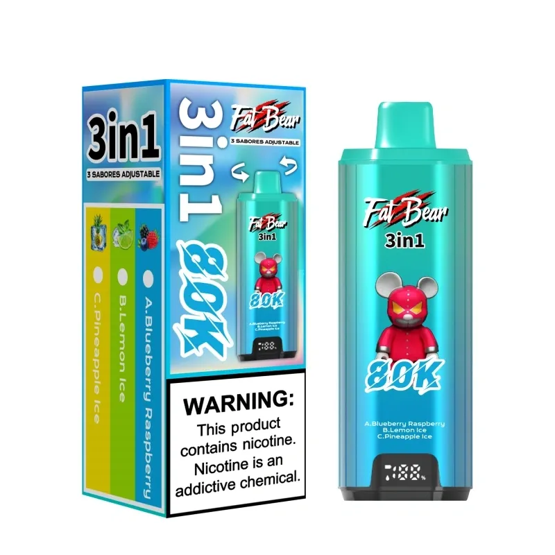 Fat Bear Triple 3 in 1 80000 Puffs Disposable Vape