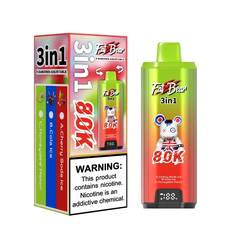 Fat Bear Triple 3 in 1 80000 Puffs Disposable Vape