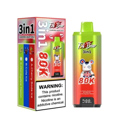 Fat Bear Triple 3 in 1 80000 Puffs Disposable Vape