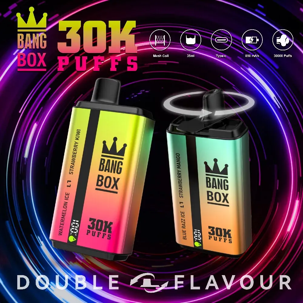 Bang Box 30K Puffs Dual Flavor Disposable Vape Wholesale | Rechargeable Vape Pen