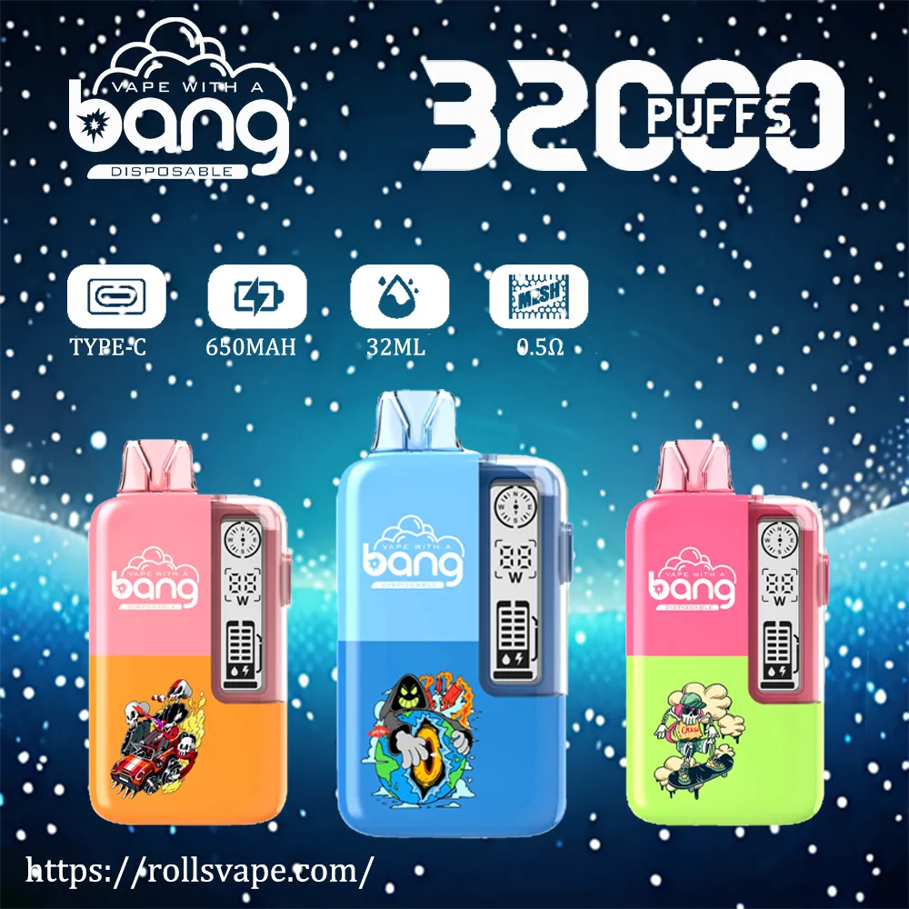 Bang 32000 Puffs Disposable Vape | 32K E-cigarette by CloudovaVape