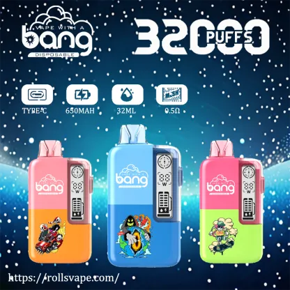 Bang 32000 Puffs Disposable Vape | 32K E-cigarette by CloudovaVape