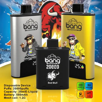 BANG 20000 Puffs DSK046 Change Cartridge Authentic Disposable Vape Low Nicotine Bulk Buy Wholesale
