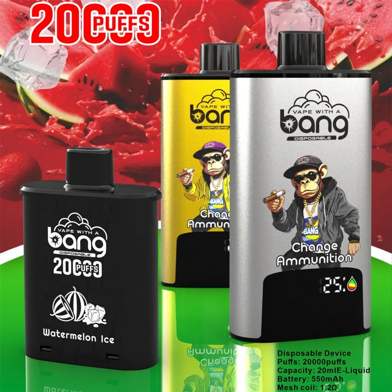 BANG 20000 Puffs DSK046 Change Cartridge Authentic Disposable Vape Low Nicotine Bulk Buy Wholesale