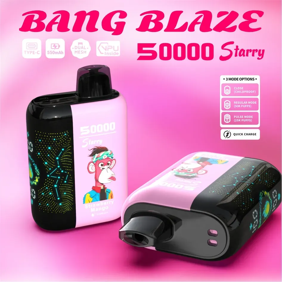 Bang Blaze 50000 Puffs – Starry Screen Disposable Vape