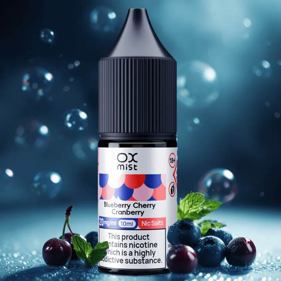 Oxmist 10ml Nic Salt E-Liquid – Smooth, Flavorful, Satisfying